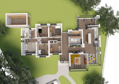 Architectural 3D Model Image Sample 9